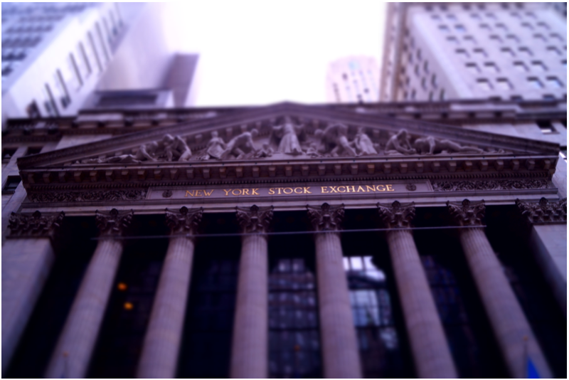 Wall Street Gebäude New York Stock Exchange