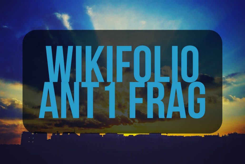 Neues All Time High im wikifolio ANT1 FRAG – HPS worldwide