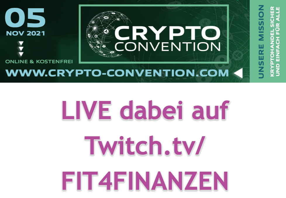 Crypto Convention am 05.11.2021