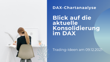 DAX-Chartanaalyse in der Konsolidierung